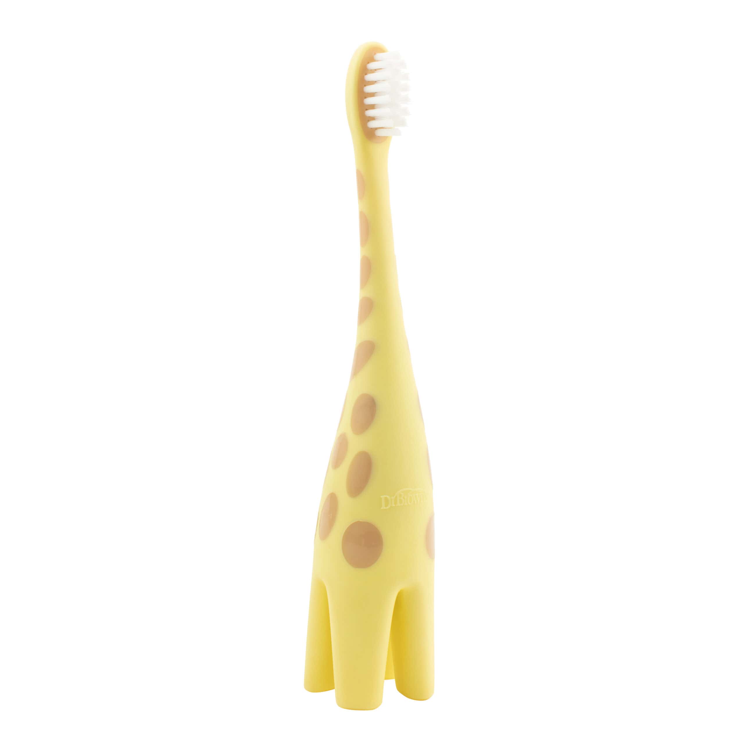 Dr. Brown’s Infant-to-Toddler Toothbrush, Giraffe, 1-Pack