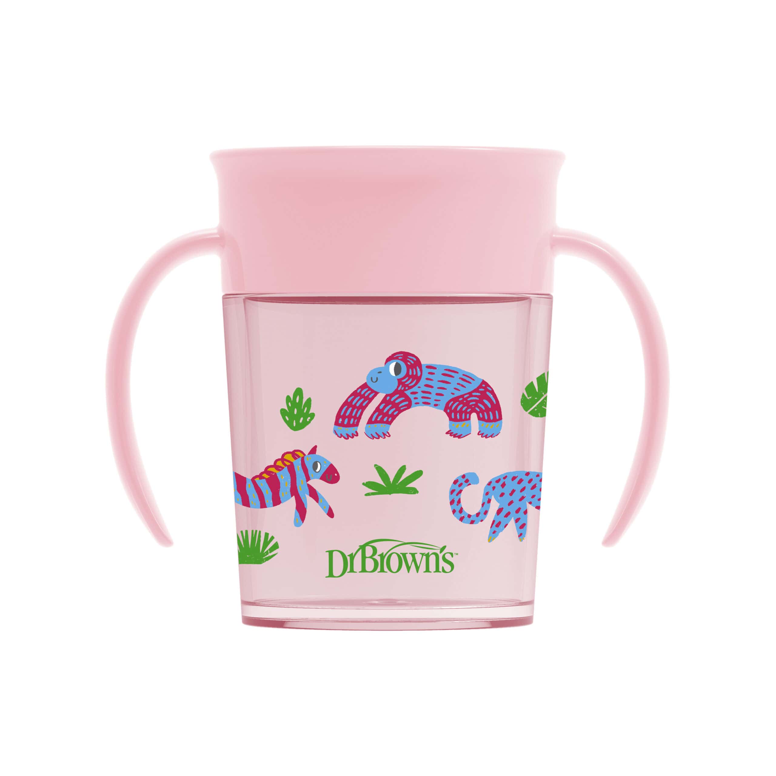 Dr. Brown’s® Milestones™ Cheers360™ Cup with Handles, Pink ,200ml - Image 3