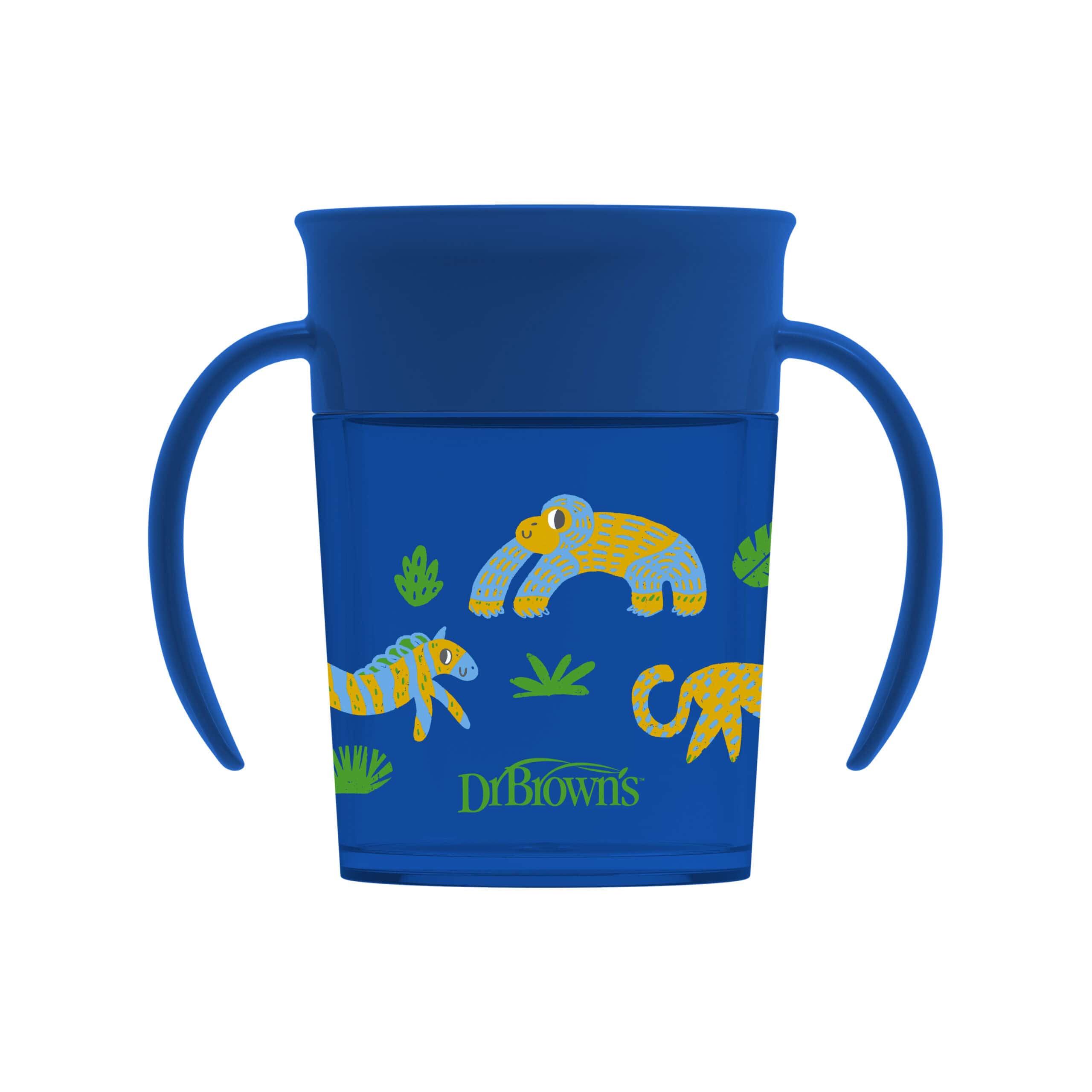 Dr. Brown’s® Milestones™ Cheers360™ Cup with Handles, Blue , 200ml - Image 3